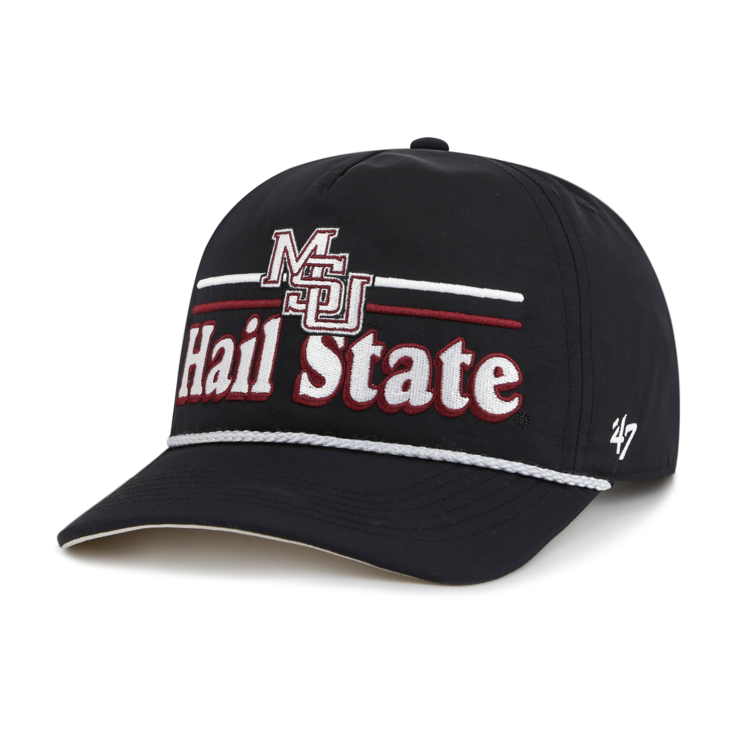 MSU 47 Brand Hitch Black Hail State Hat