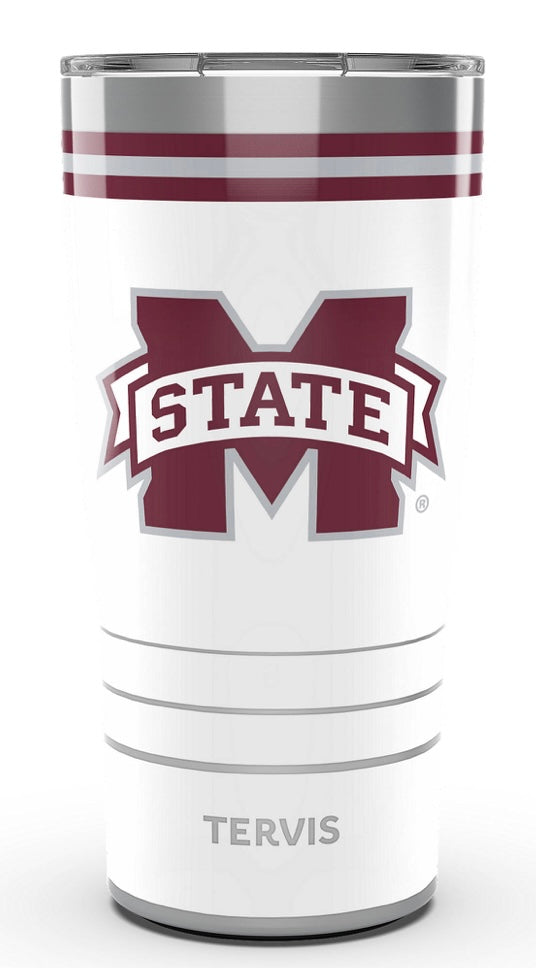 MIssissippi State White 20oz Tervis Tumbler