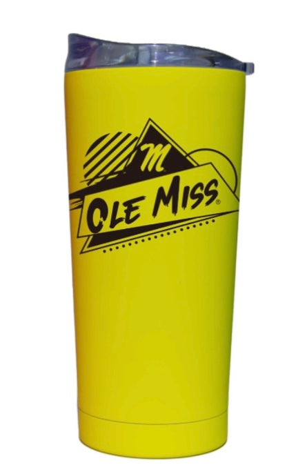 Ole Miss 20oz.Yellow Soft Touch Tumbler