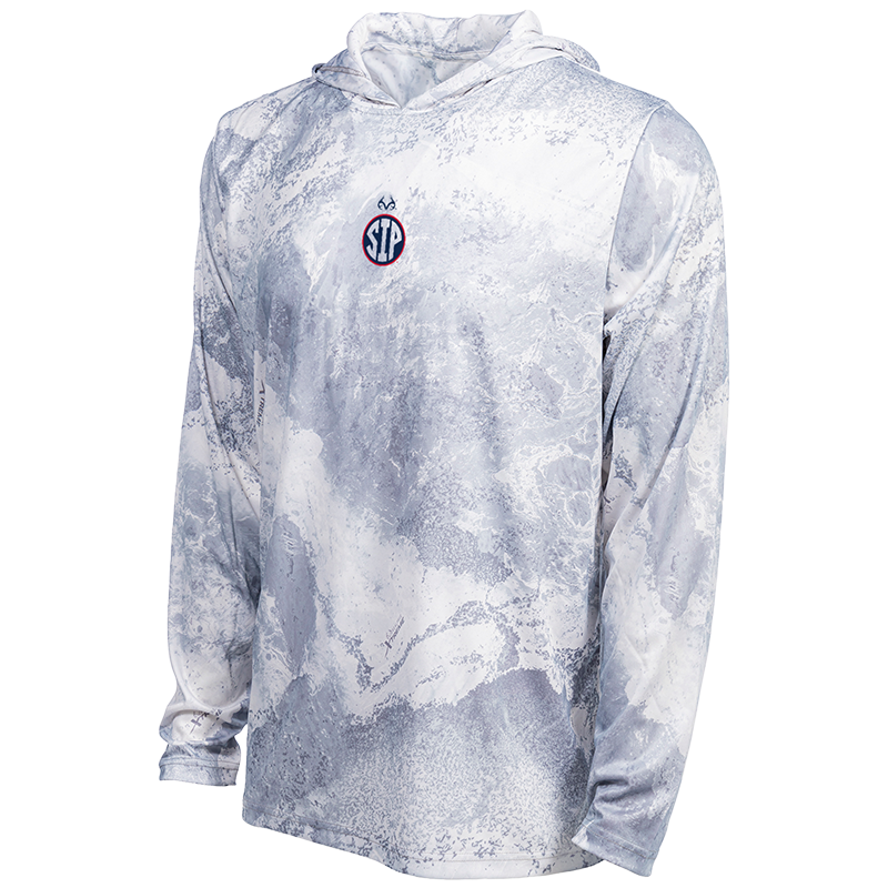 Grey Realtree Sip Hoodie Tee