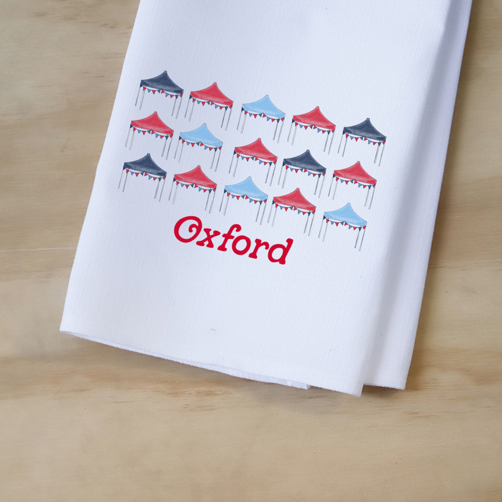 Little Birdie Ole Miss Tailgate Tents Tea Towel