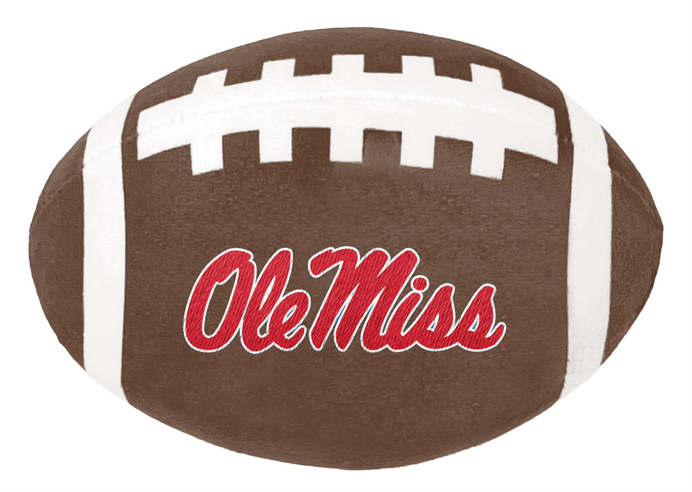 InstaPets Ole Miss Football Dog Toy