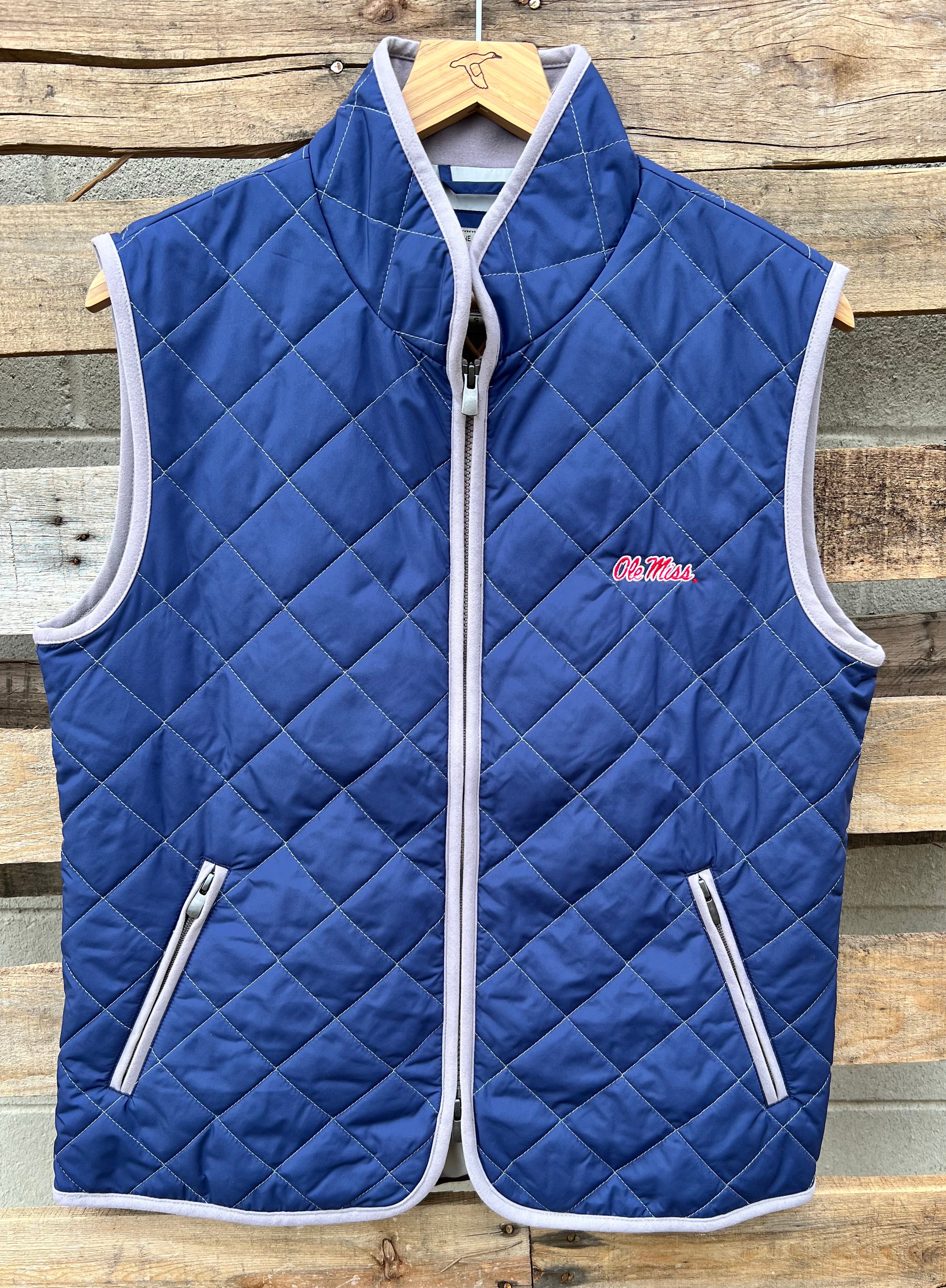 Horn Legend Men's Quilted Vest Navy