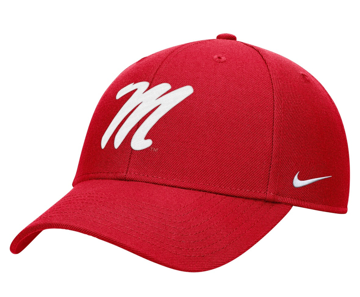 Nike Ole Miss Club Cap - Red
