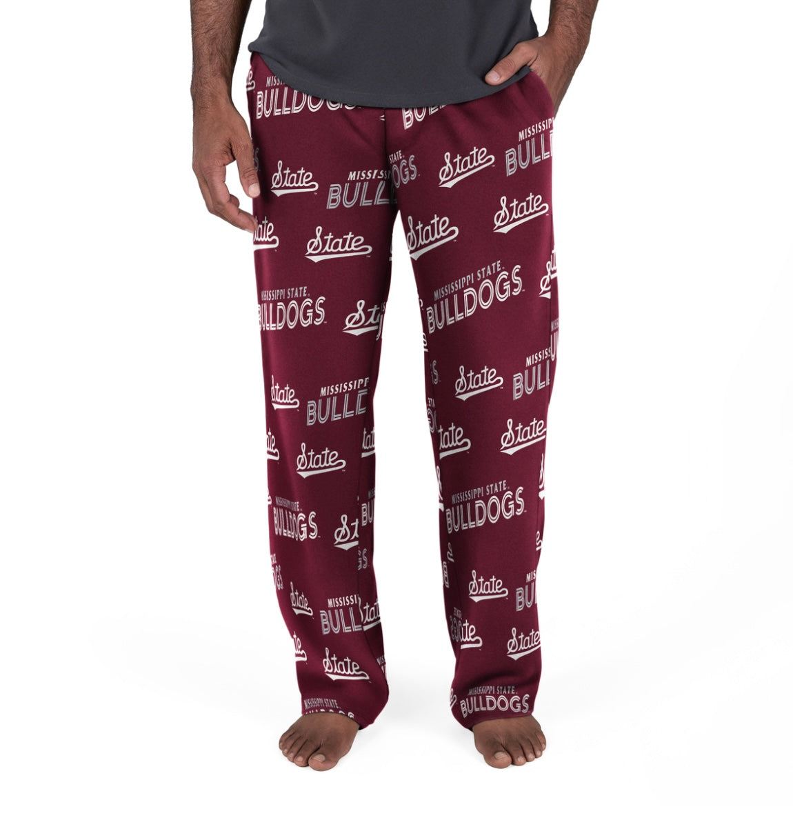 Mississippi State Sidekick Mens Micro Fleece PJ Pant