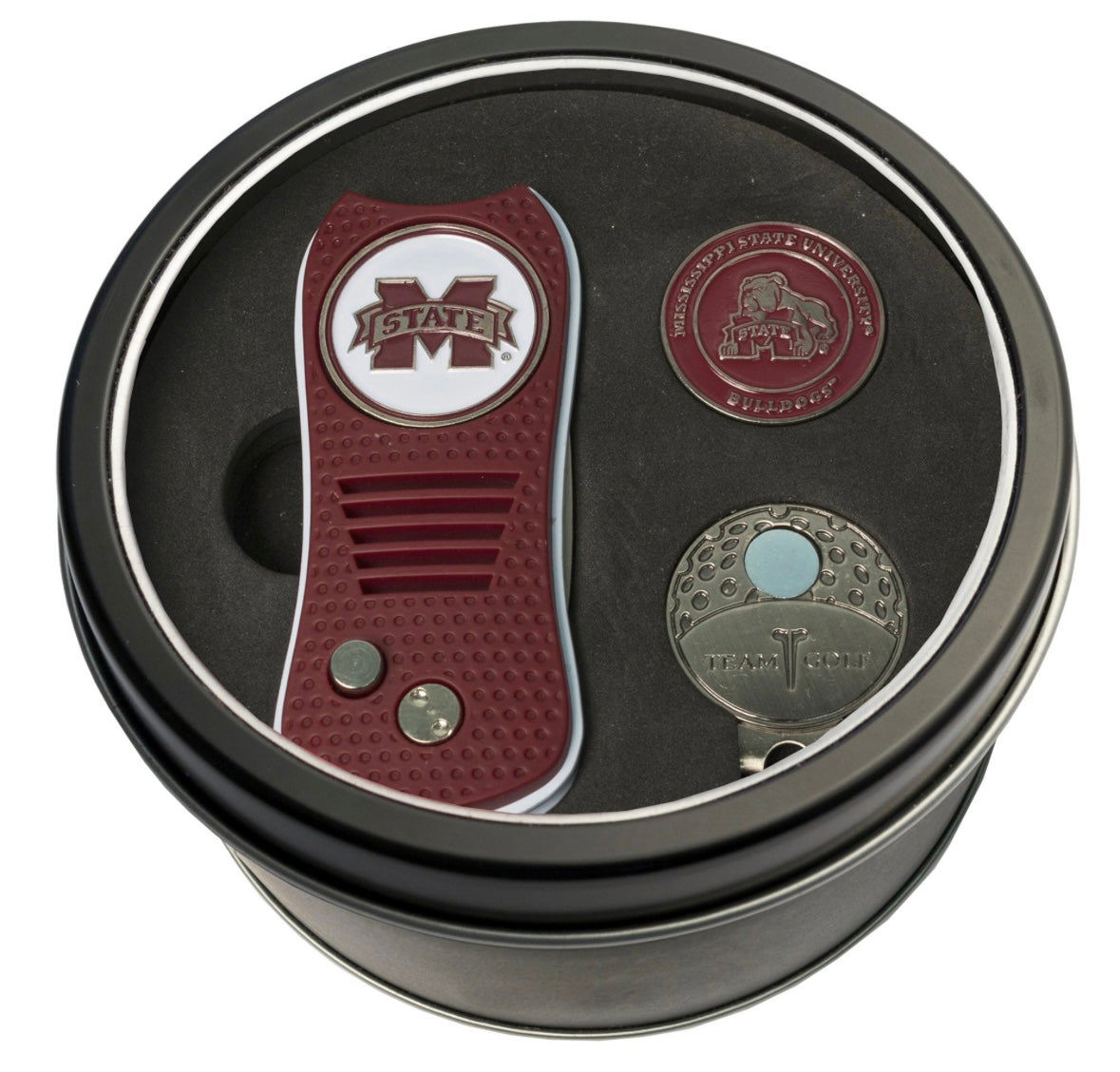 Mississippi State Switch Cap Clip Tin