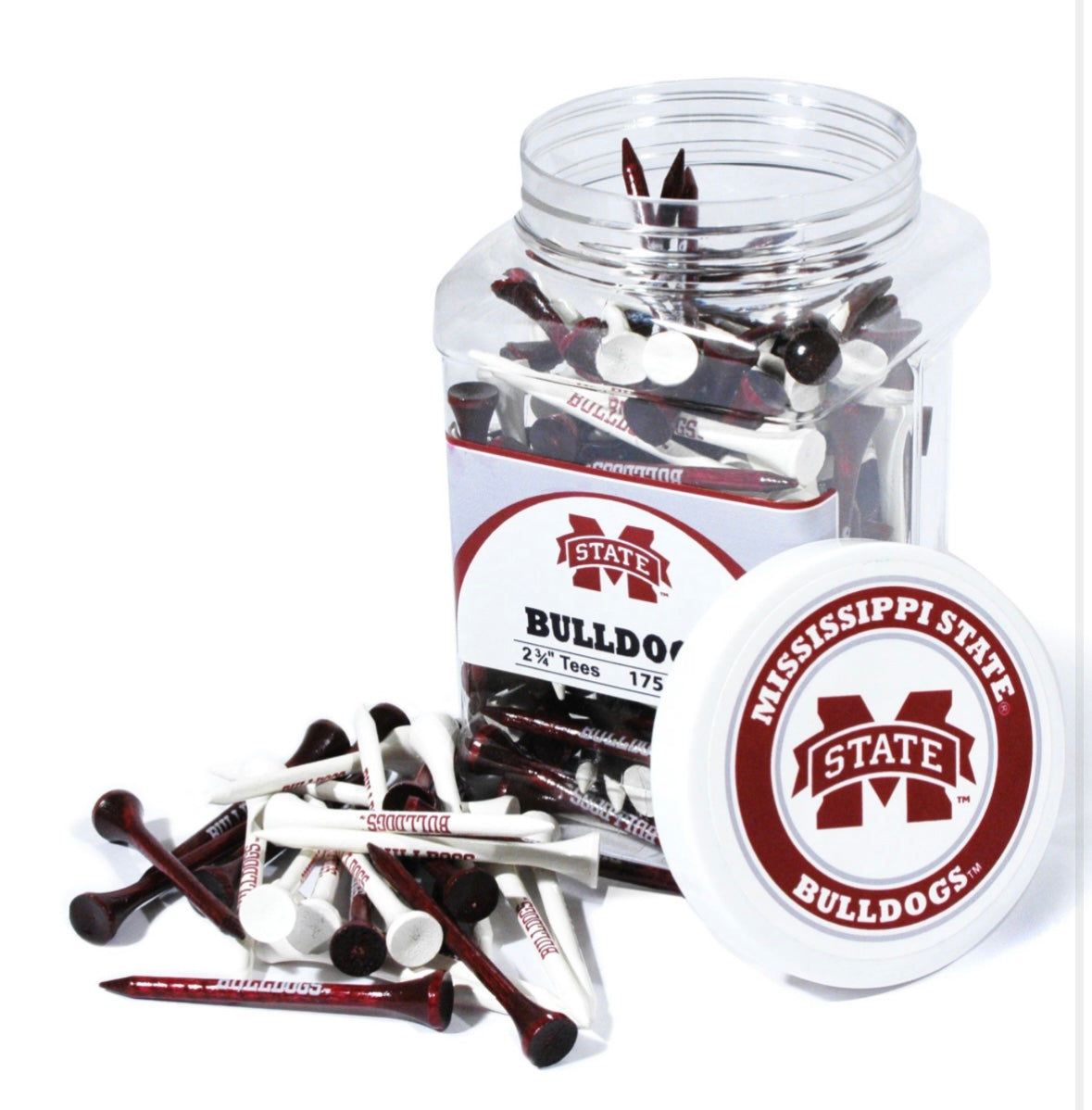 Mississippi State Tee Jar - 175 Count