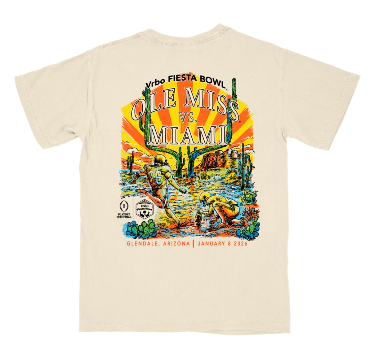 Comfort Colors Fiesta Bowl Tshirt