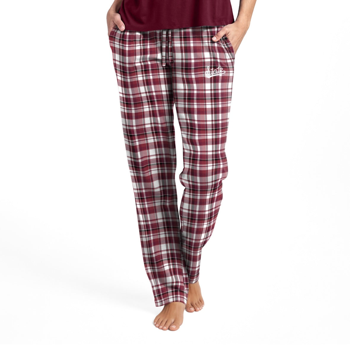 Mississippi State Ladies Medley Knit PJ Pant