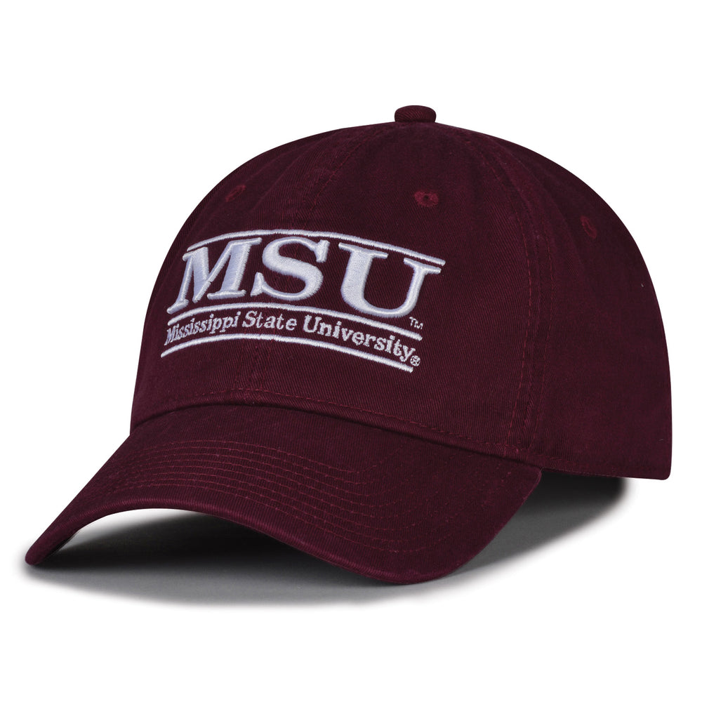 The Game Maroon Hat With White MSU Bar