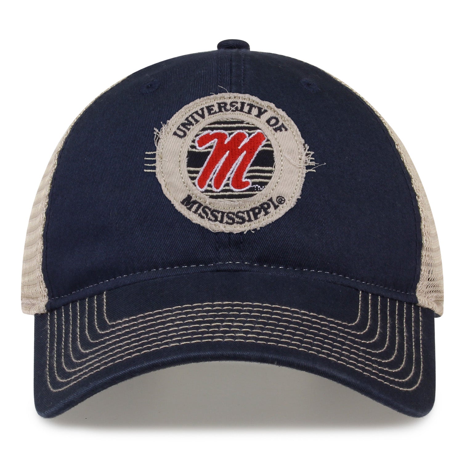 The Game Ole Miss Circle Soft Trucker Hat