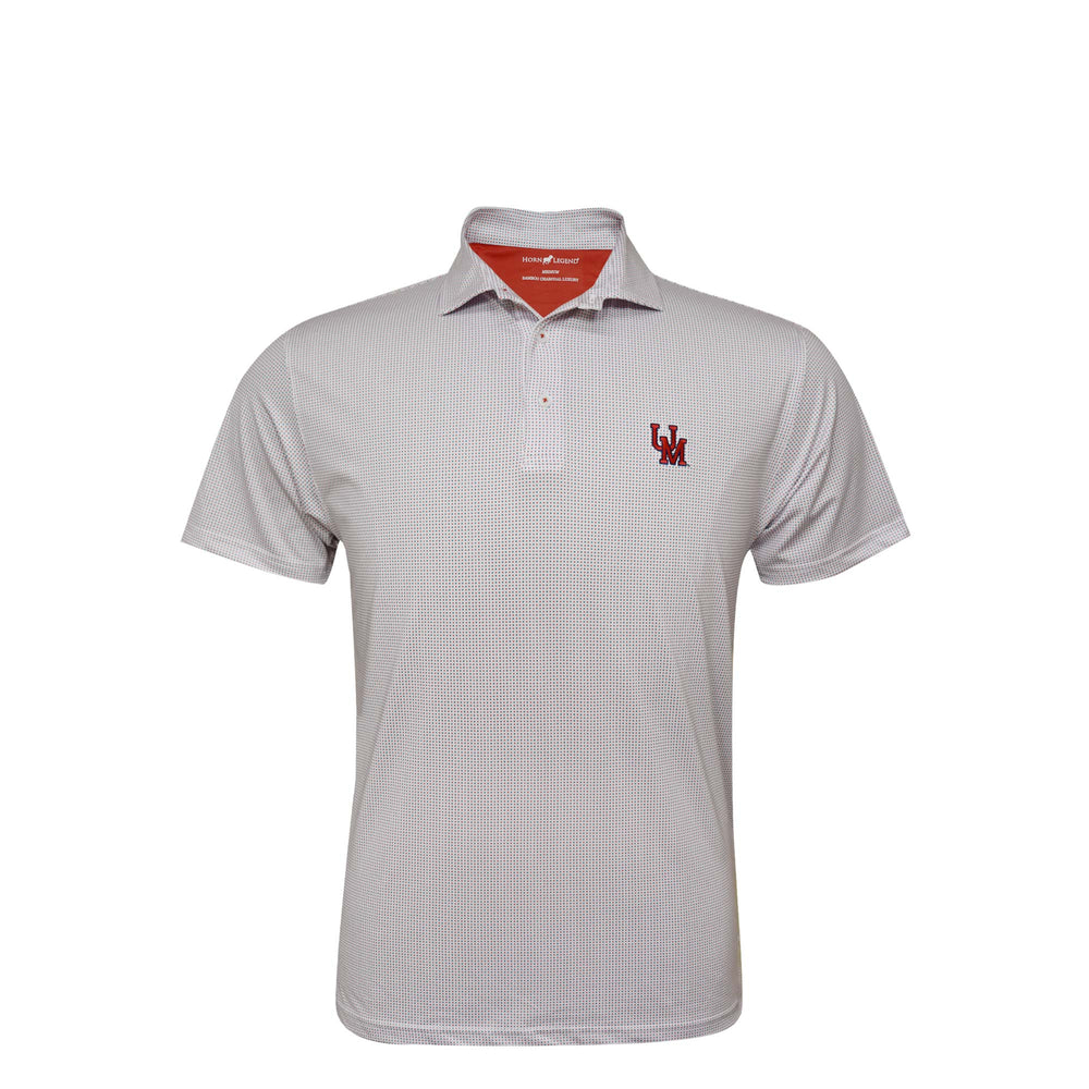 
                  
                    Horn Legend White Navy and Red Polo with UM
                  
                