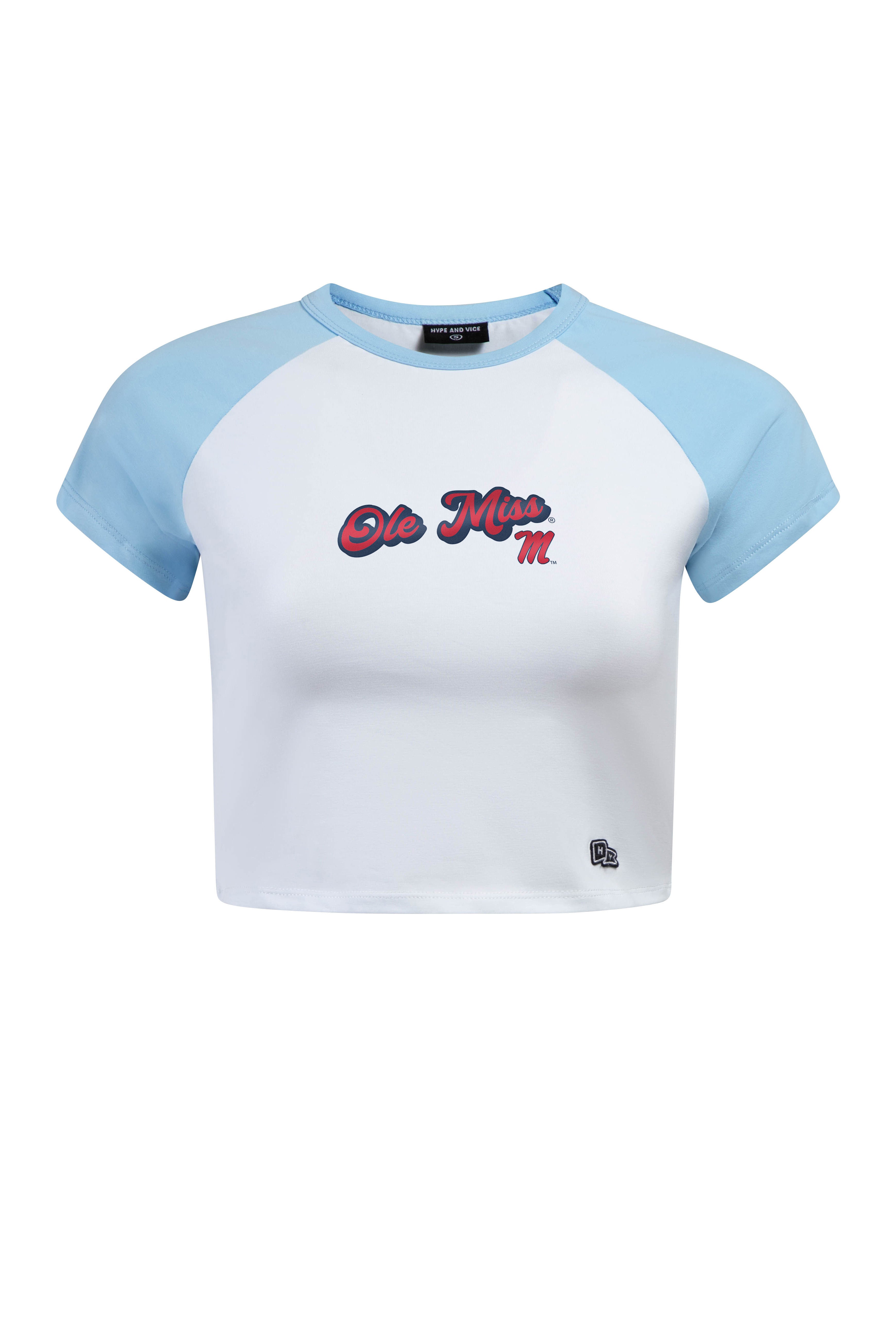 Hype and Vice Light Blue Homerun Tee