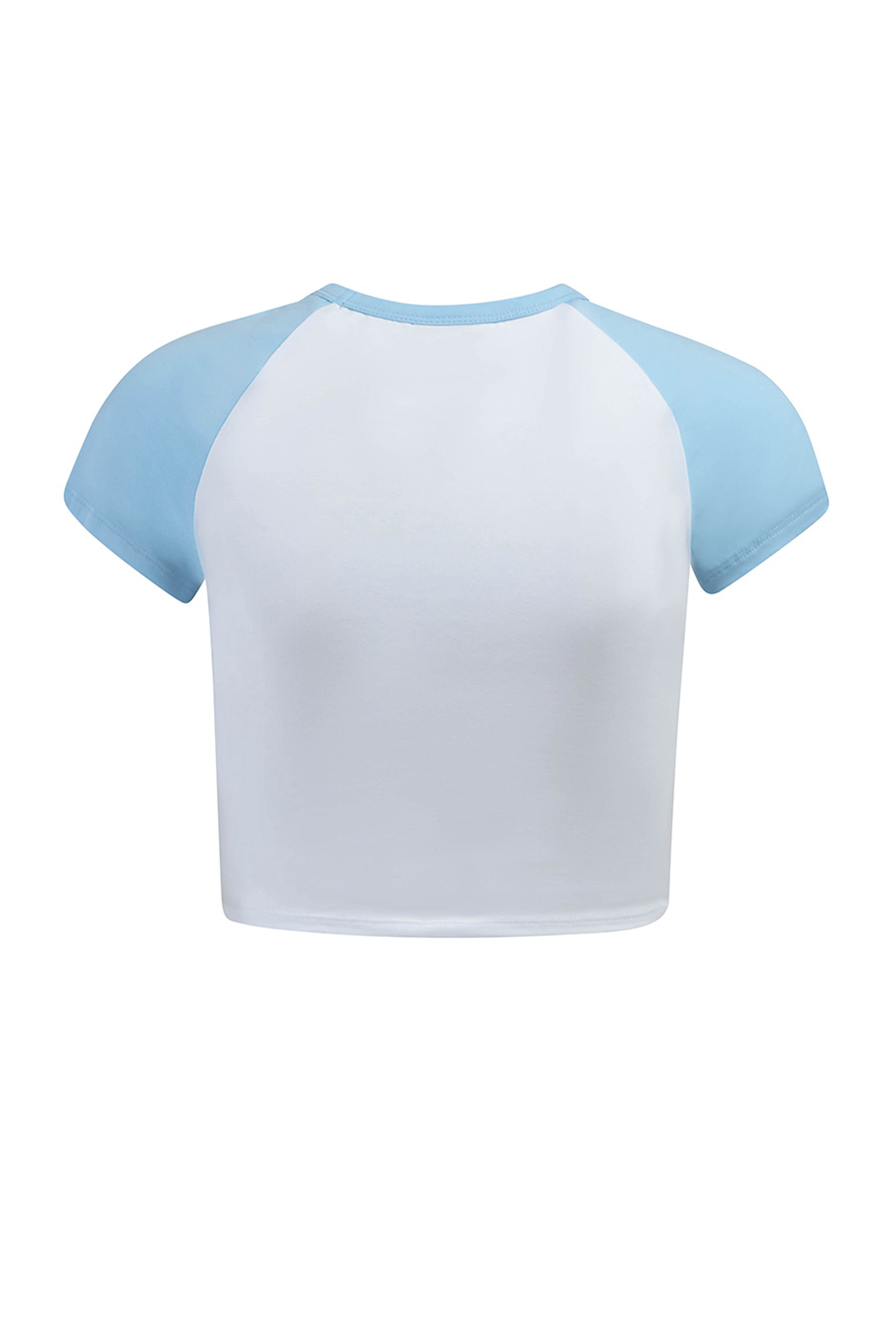 Hype and Vice Light Blue Homerun Tee