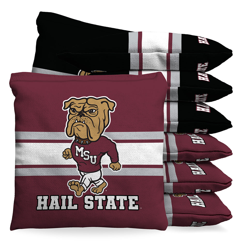 Mississippi State Bulldogs Hail State 9.5 oz Bean Bag Toss Bags by BAGGO