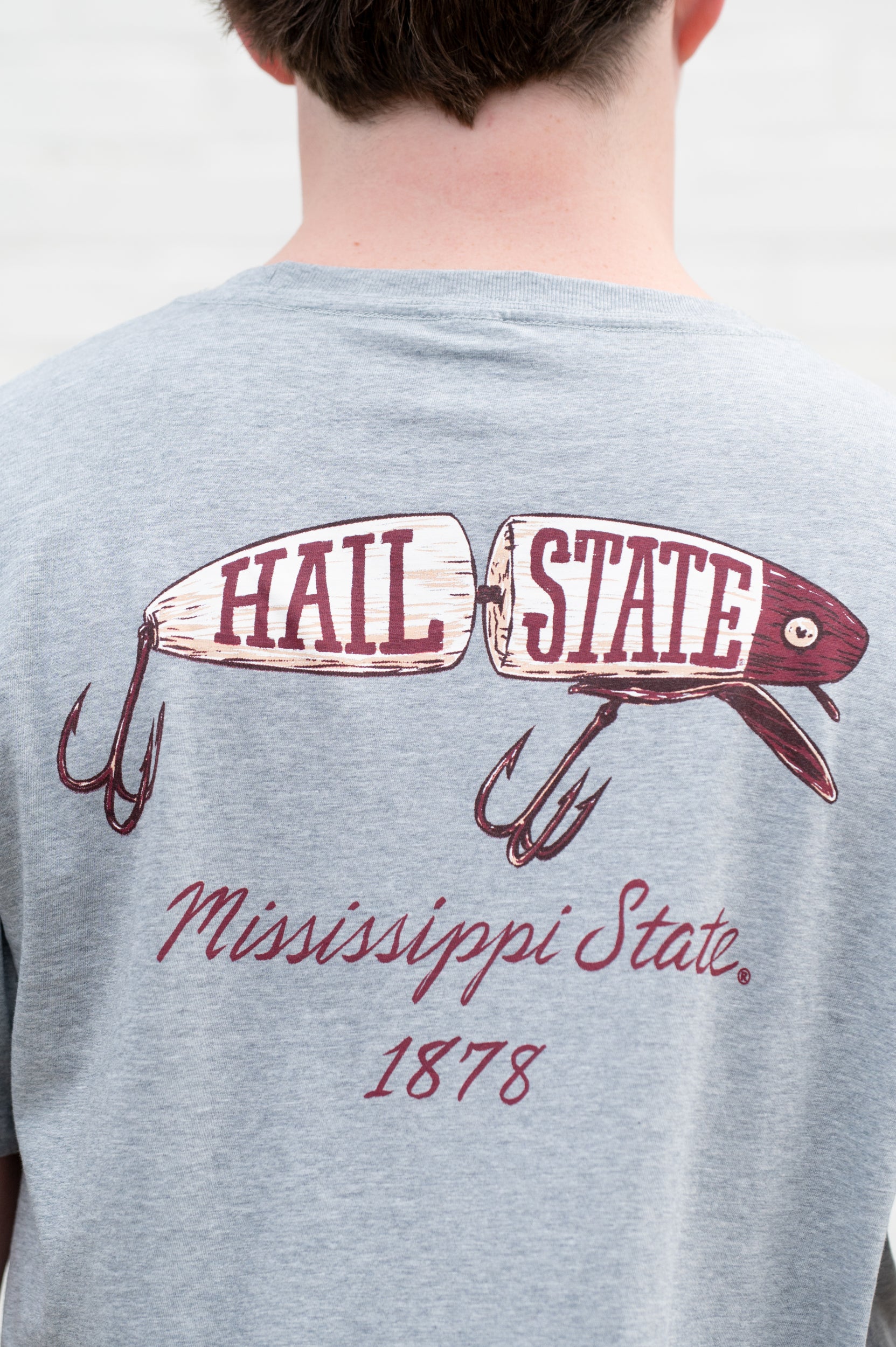 Hail State Lure Tee - Heather