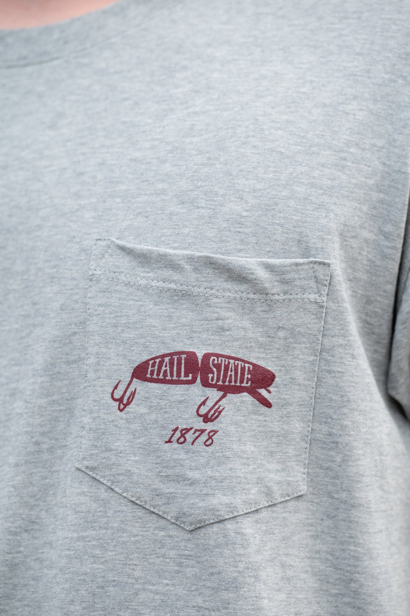 Hail State Lure Tee - Heather