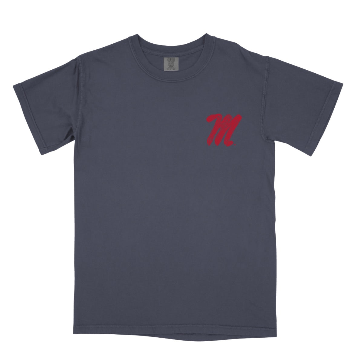 Comfort Color Ole Miss For Knowledge and Wisdom Tee