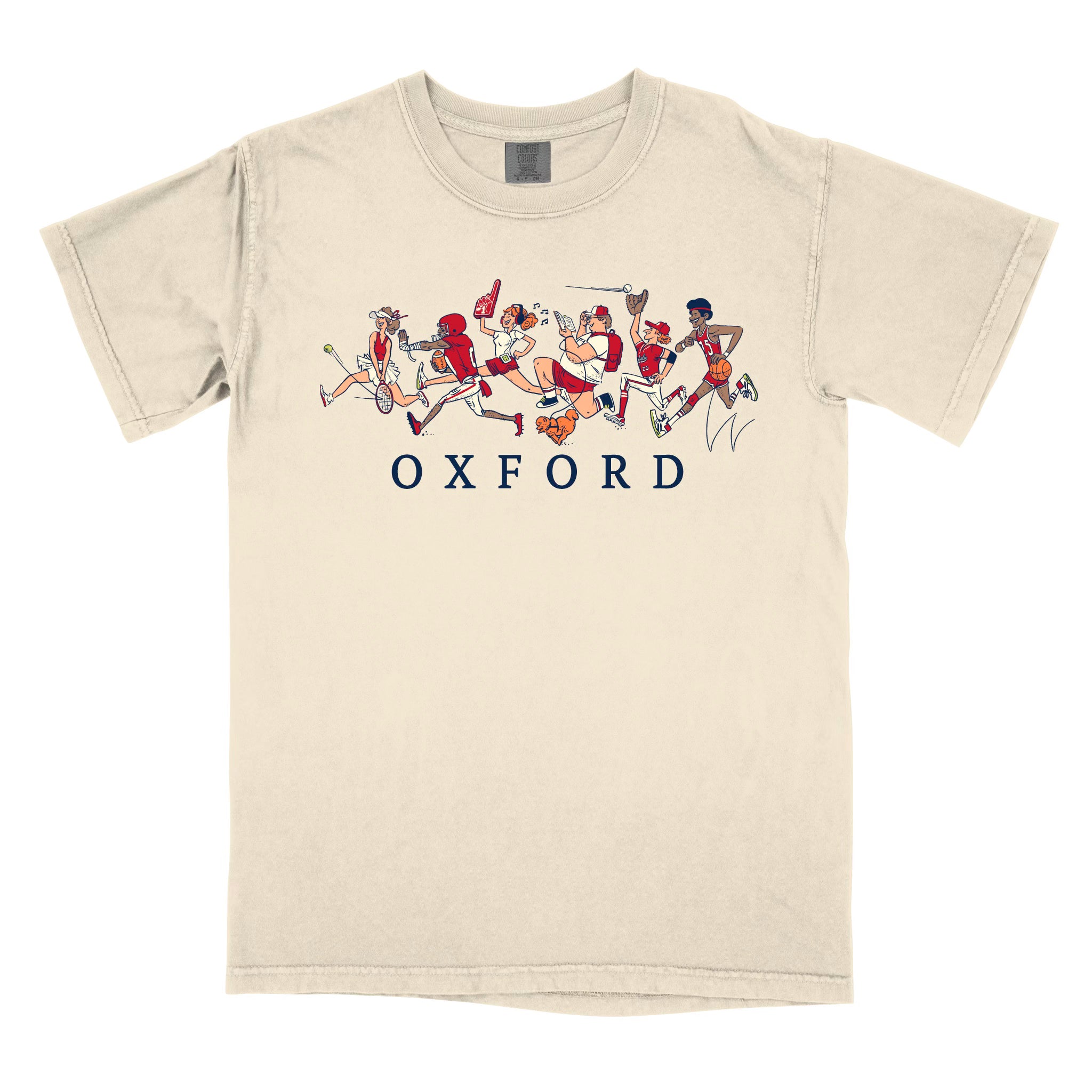 Comfort Color Run Oxford Run Tee