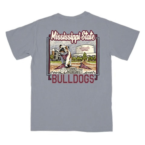 Comfort Color Mississippi State Landmark Tee