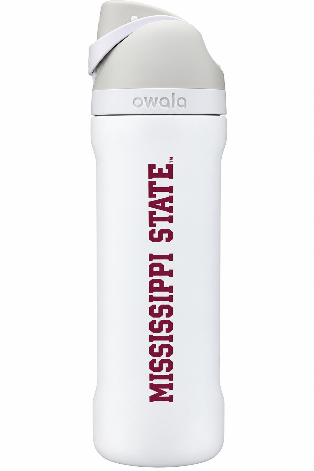 Owala Mississippi State Insulated Water Bottle with Built in Straw
