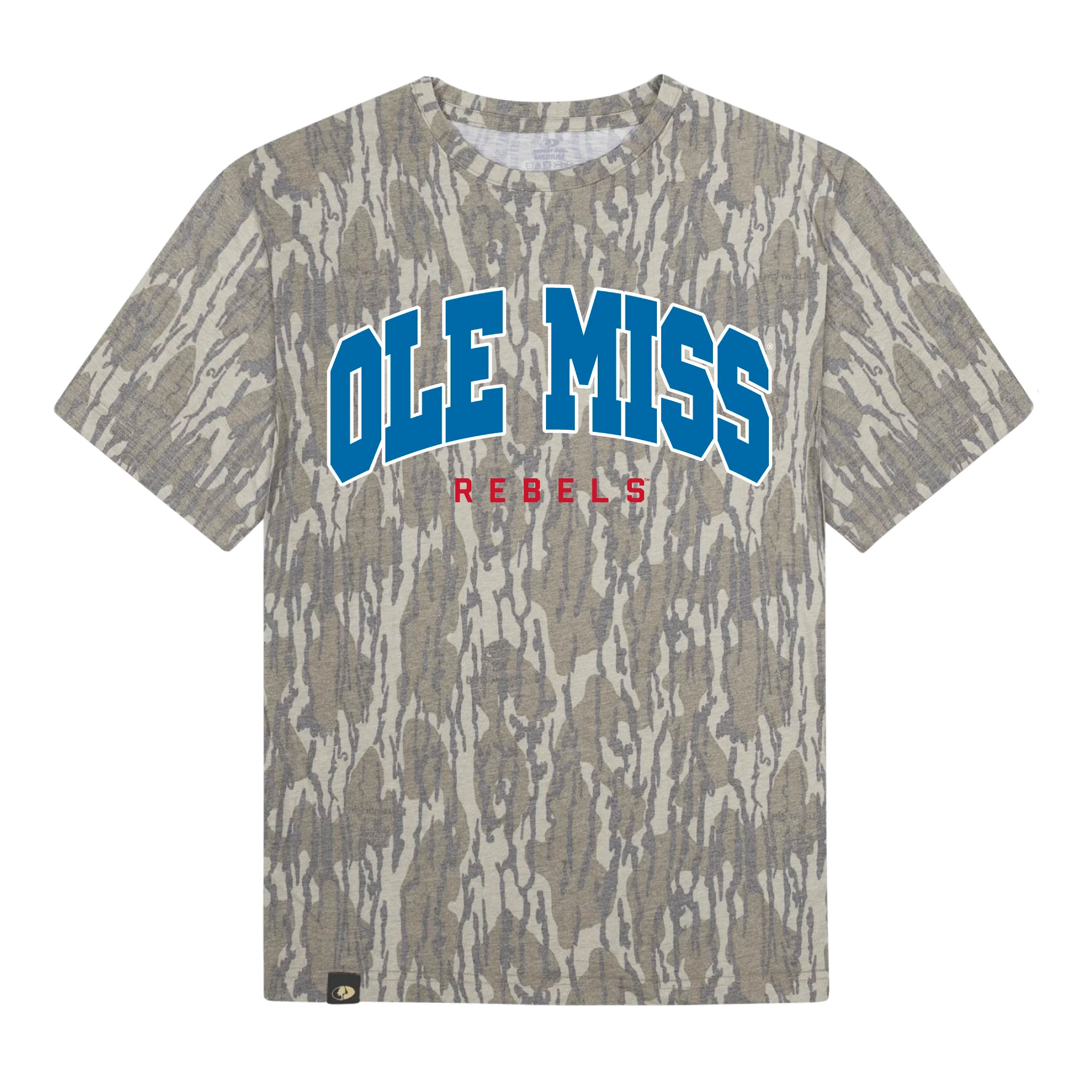 Ole Miss Mossy Oak Tri-Blend Original Bottomland Tee