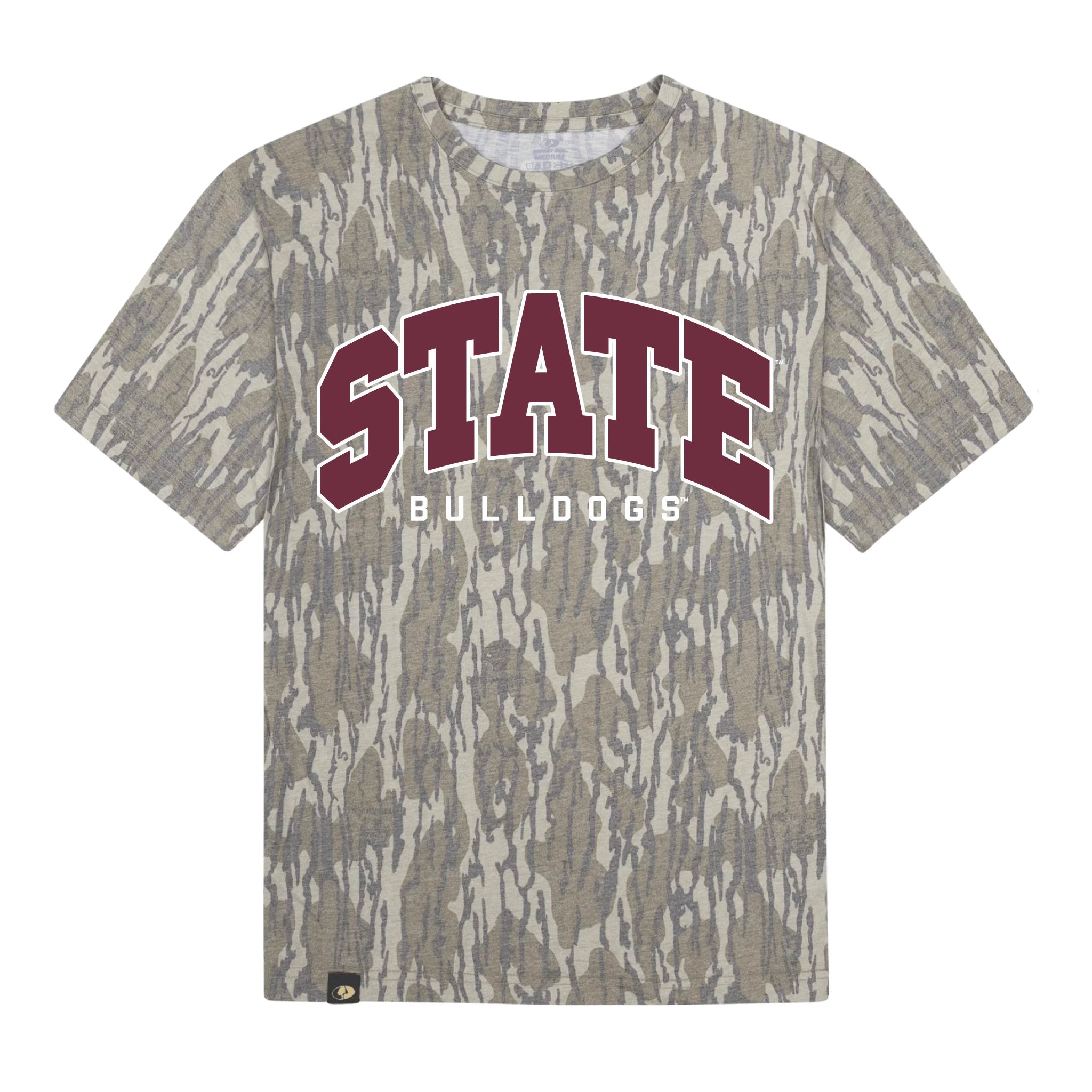 Mississippi State Mossy Oak Tri-Blend Original Bottomland Tee