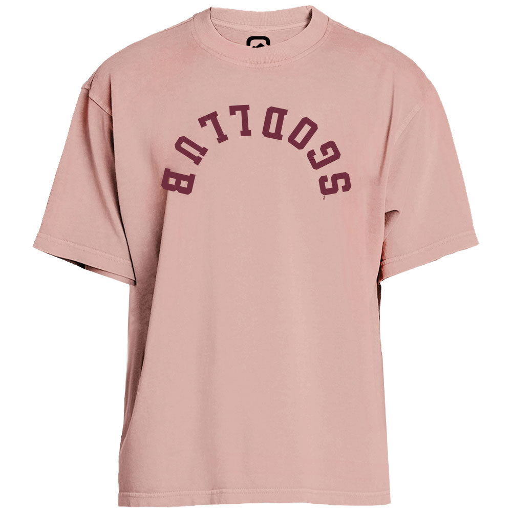 Summit Mississippi State Bulldogs Heavyweight Urban Tee - Salmon