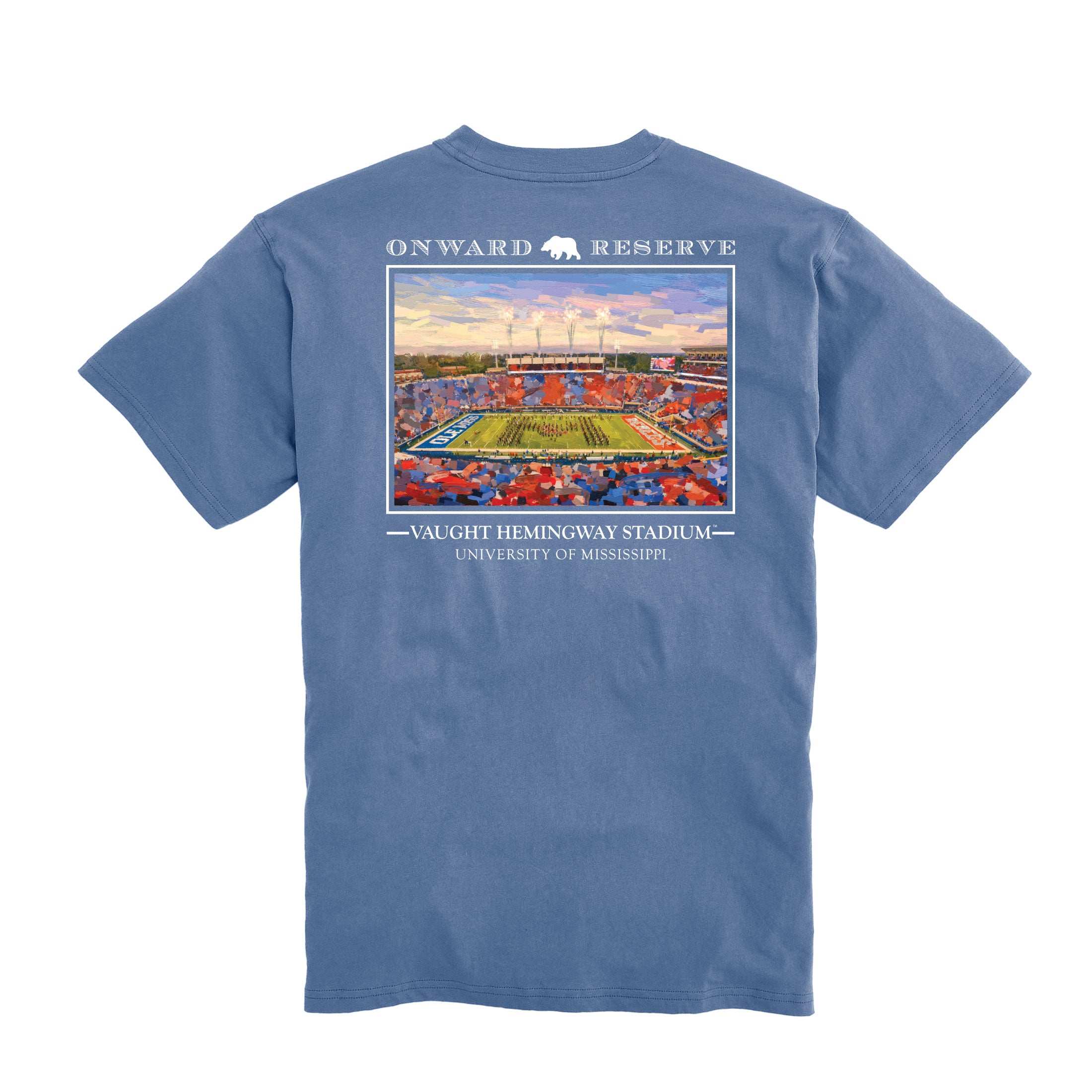 Ole Miss Vaught Hemingway Stadium Tee