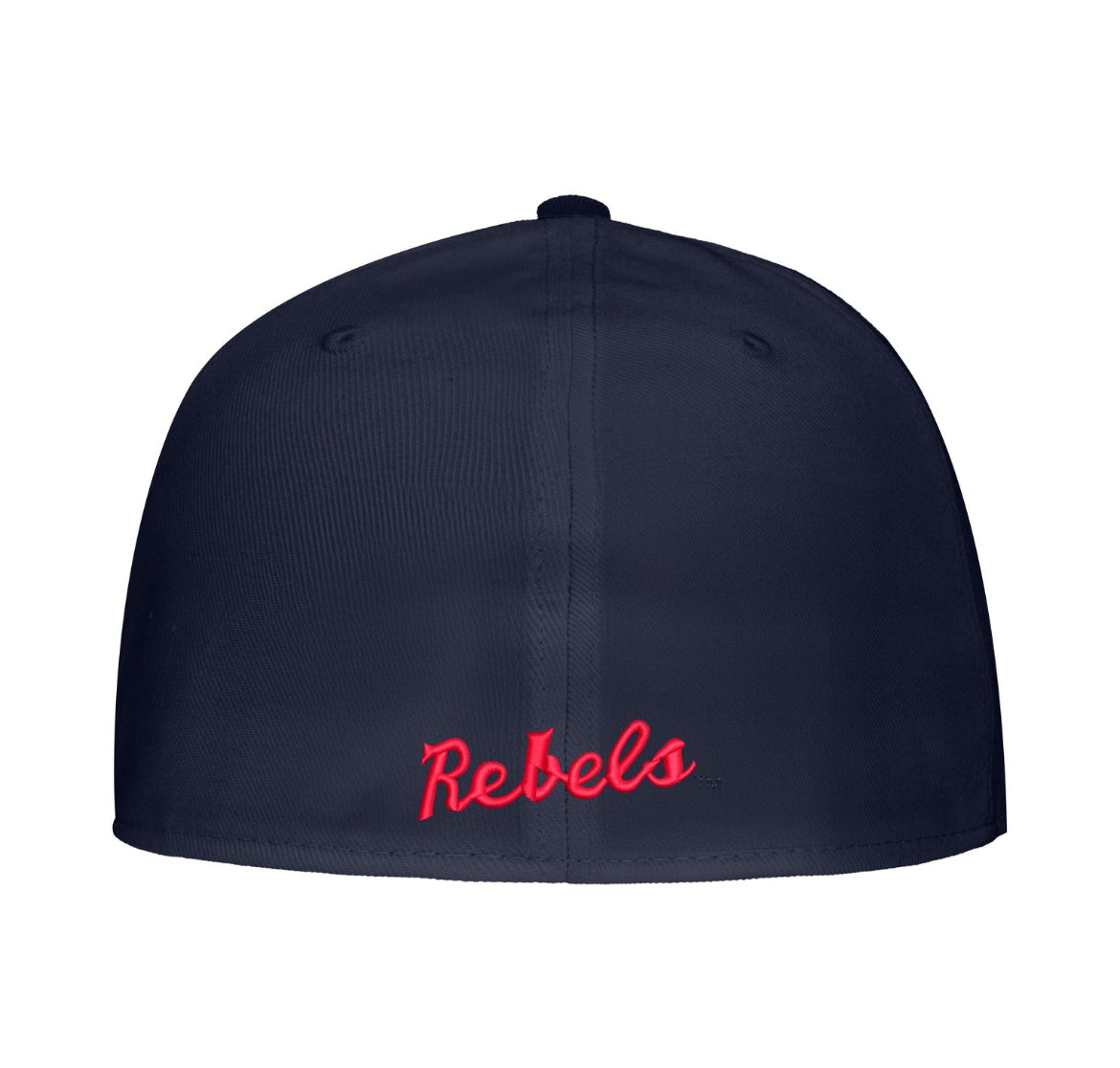 Nike Ole Miss Baseball Color Block Flat Bill Cap