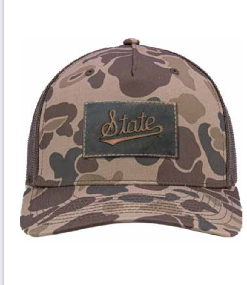Zep-Pro Mississippi State Old School Brown Camo Hat