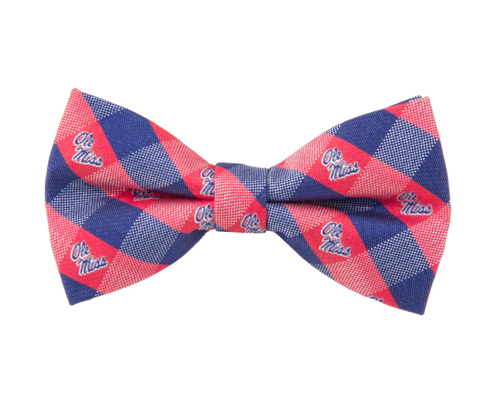 Ole Miss Bow Tie Check