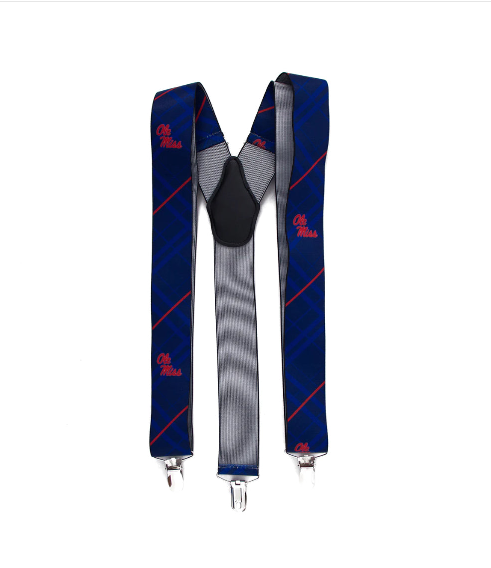 Ole Miss Oxford Suspenders