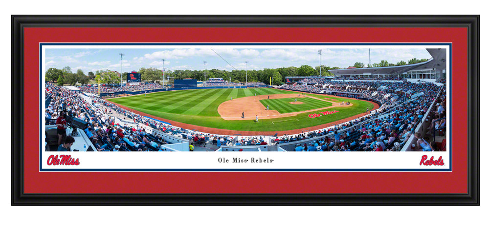 Blakeway Panorama U of Mississippi Baseball Unframed