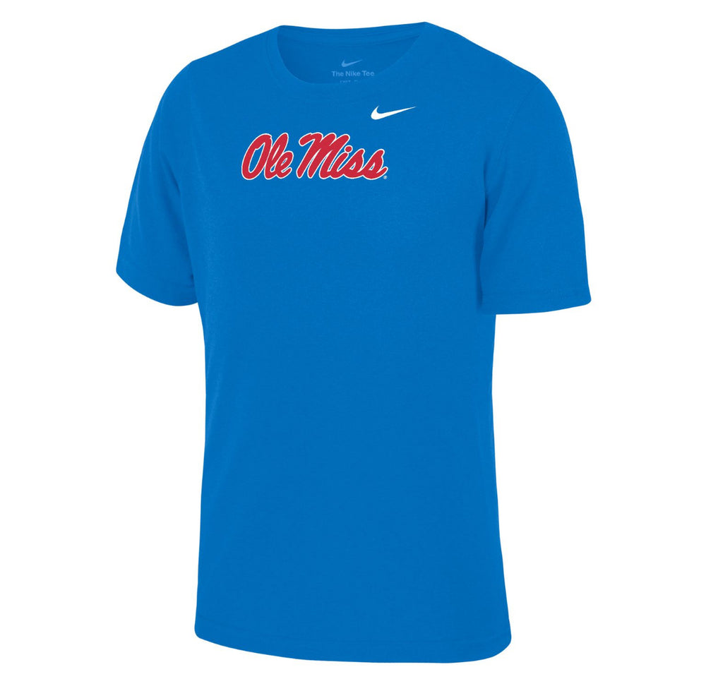 Nike Youth Dri-Fit Powder Blue Ole Miss T-Shirt