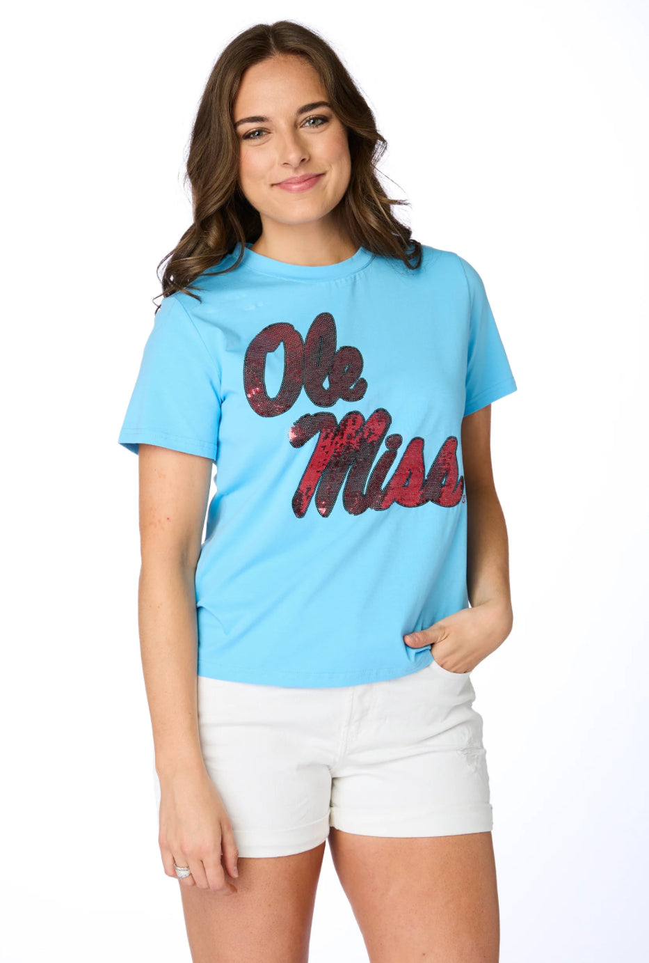 Ole Miss Stewart Simmons OG Sequin Shirt