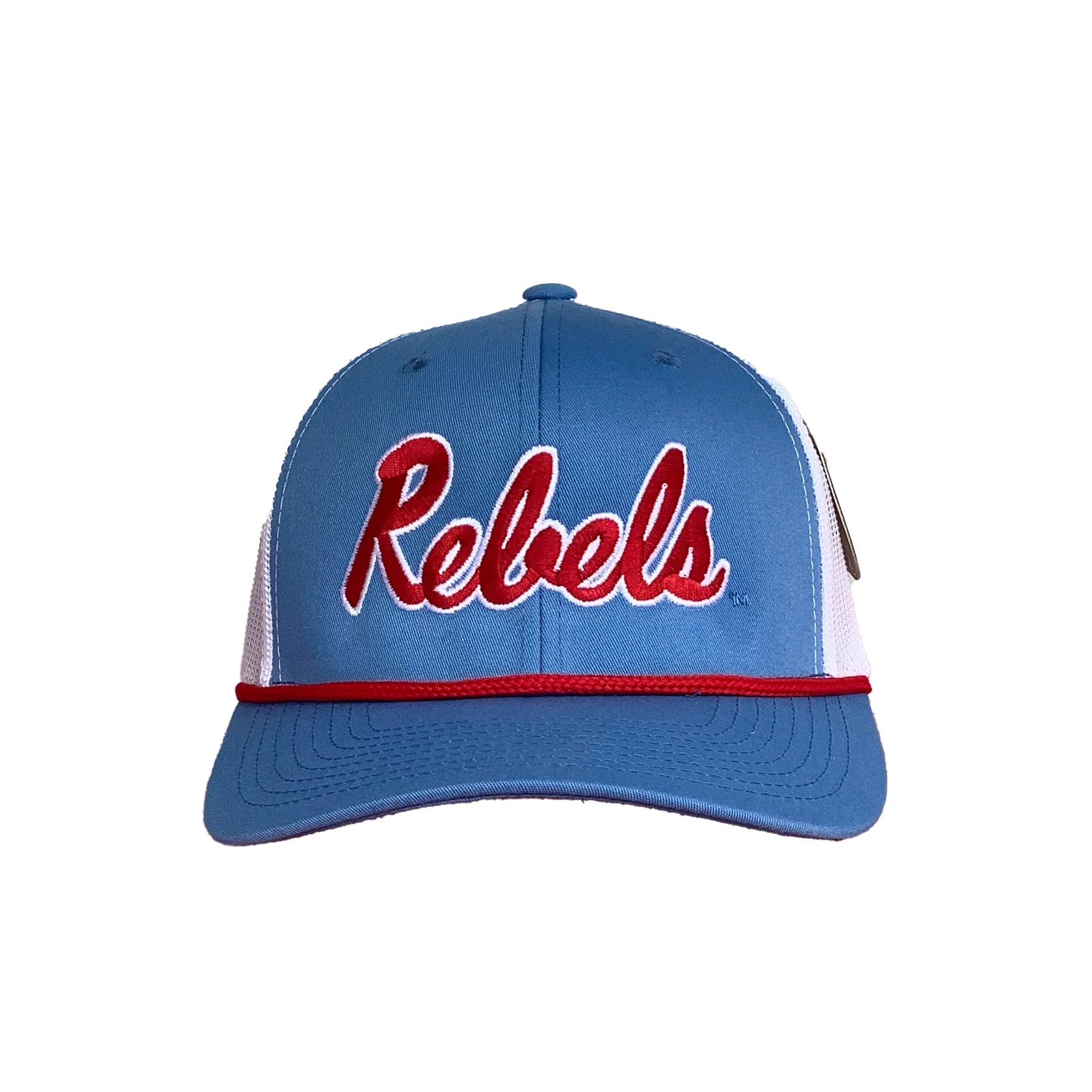 Speckle Bellies Rebel 6 Panel Rope Hat Powder