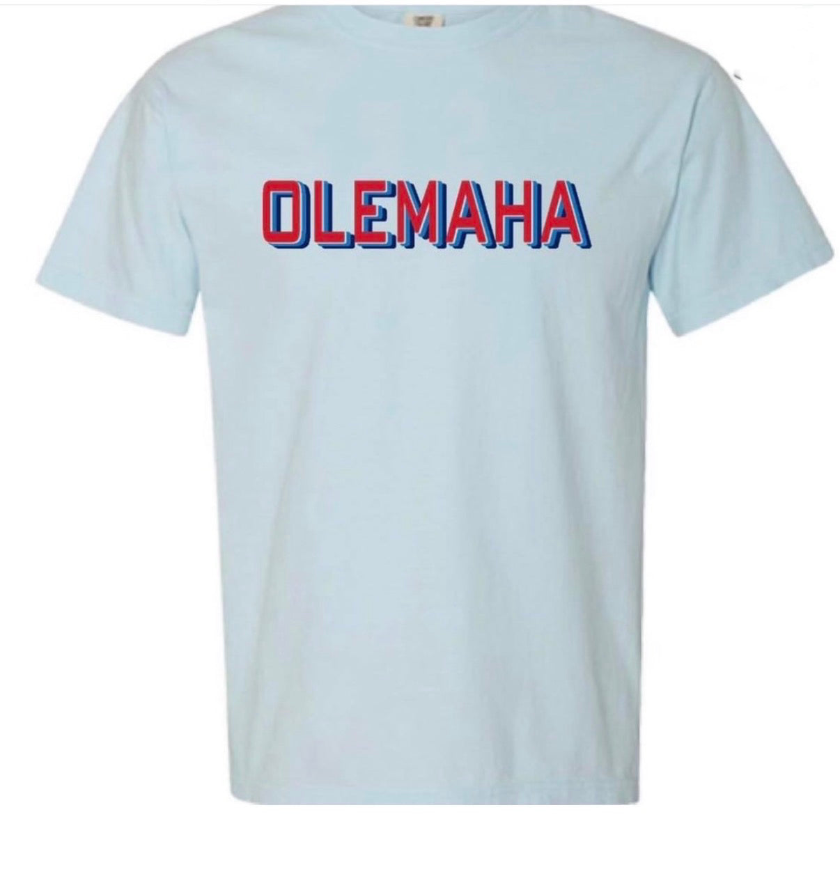Comfort Colors Olemaha T-Shirt- Chambray