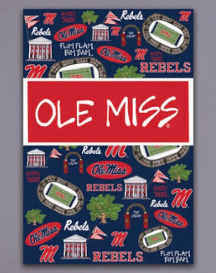 Magnolia Lane Ole Miss Garden Flag