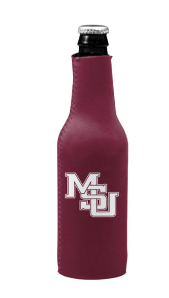 Mississippi State Interlocking MSU Tall Bottle Koozie