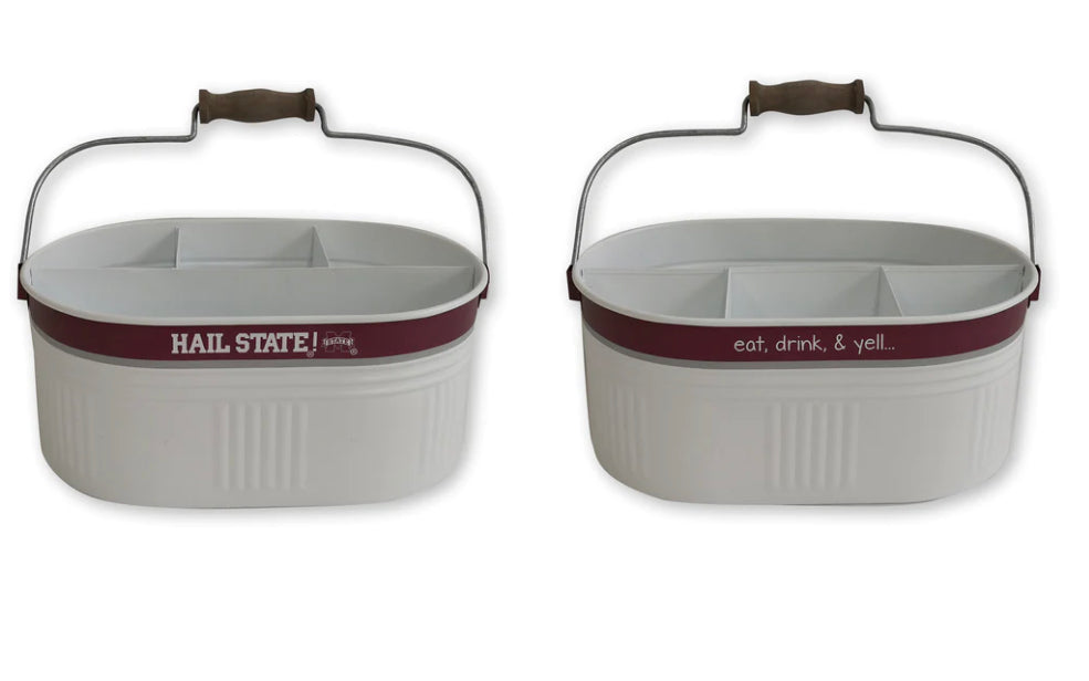 Mississippi State Metal Utensil Holder