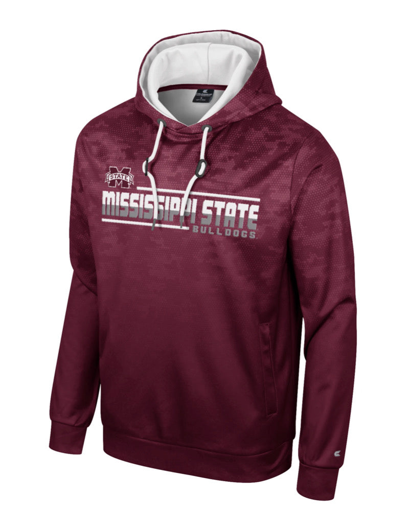 MEN'S THE MACHINE SUBLIMATED MAROON HOODIE MISSISSISSIPPI STATE