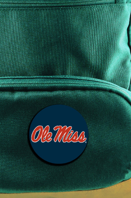 Navy Ole Miss Script Game Pin