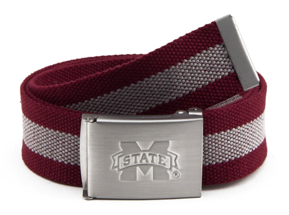 Mississippi State Fabric Belt