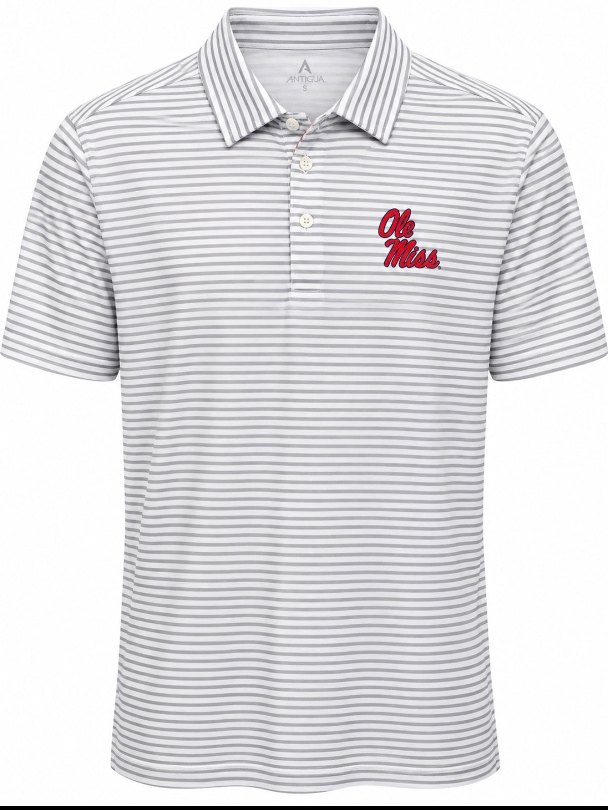 Antigua Skills Stacked Ole Miss Script