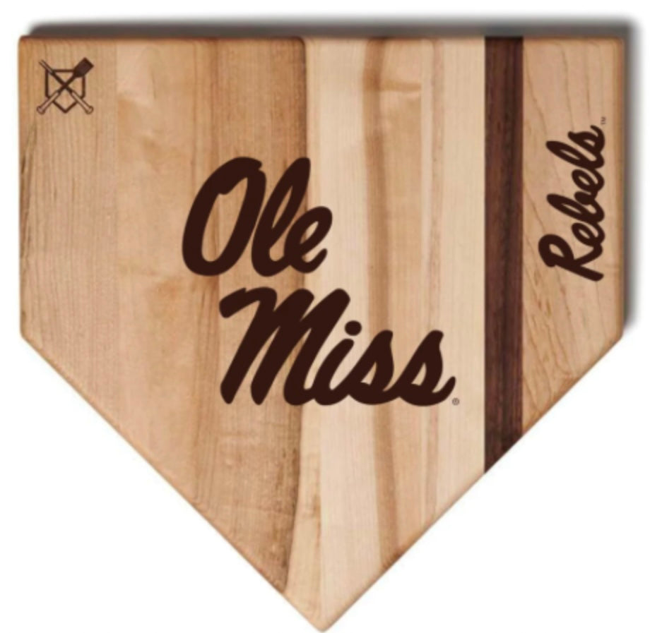 Ole Miss Baseball BBQ Cutting Board 17x17