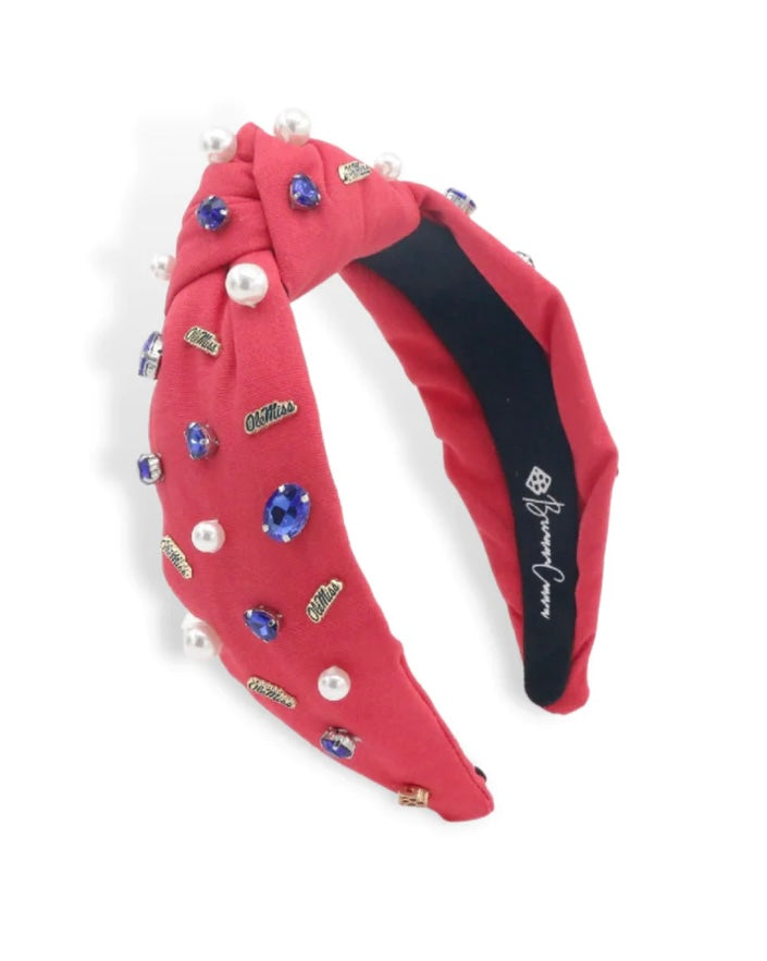 Brianna Cannon Red Ole Miss Head Band