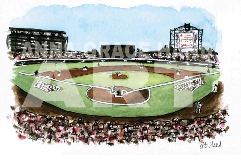 Anna Grace Hand Art 5x7 Dudy Noble Field Print – The College Corner