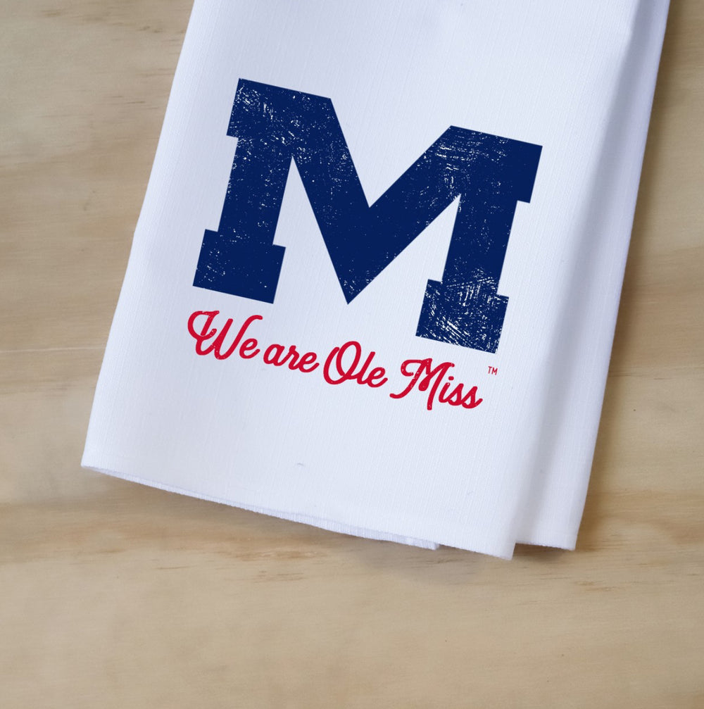 Little Birdie We Are Ole Miss Tea Towel