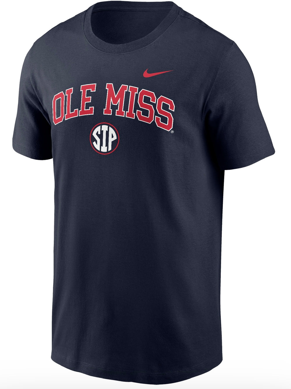 Nike Adult Ole Miss SIP Dri Fit Tee - Navy